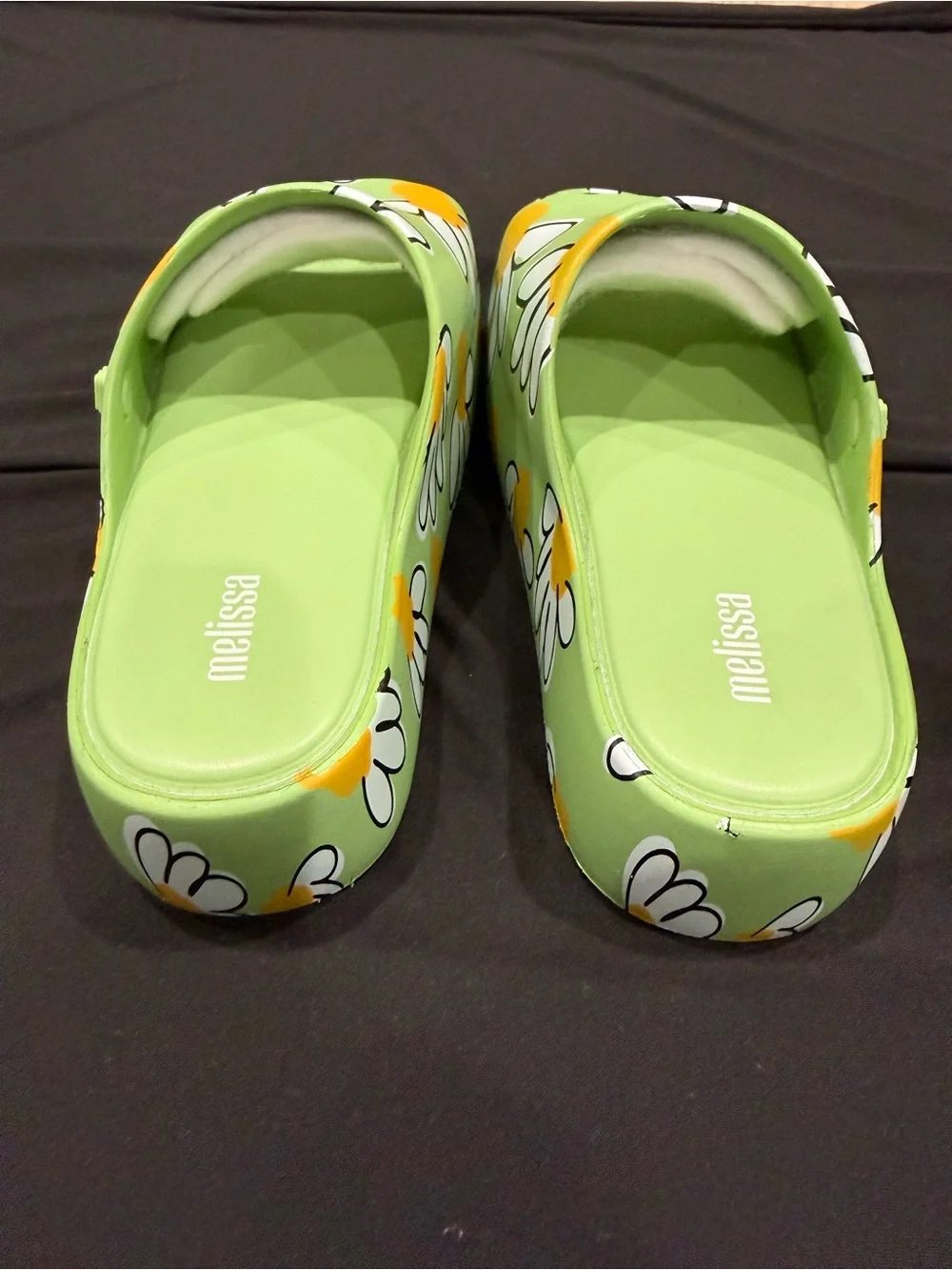 Melissa Green Daisy Print Slides | US 5 | Worn Once